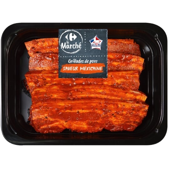 Poitrine de Porc à la Mexicaine CARREFOUR