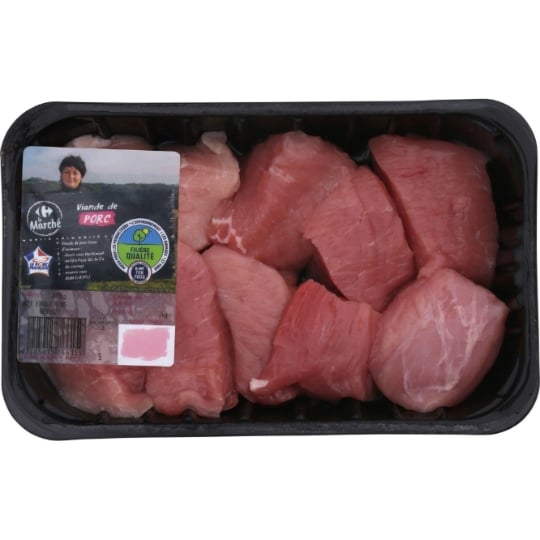Sauté de Porc Épaule Sans Os FILIERE QUALITE CARREFOUR