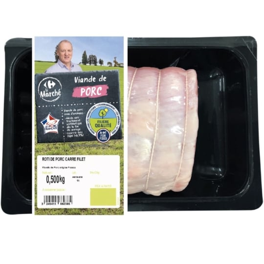 Rôti de Porc Carré Filet FILIERE QUALITE CARREFOUR
