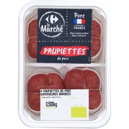 Paupiettes de Porc Paupiettes CARREFOUR LE MARCHE