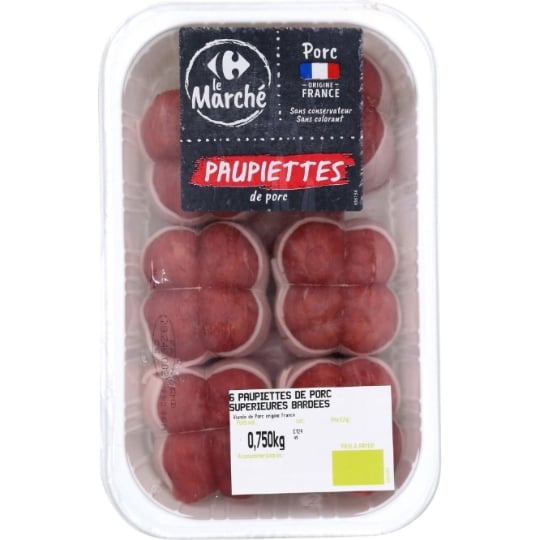 Paupiettes de Porc Paupiettes CARREFOUR LE MARCHE