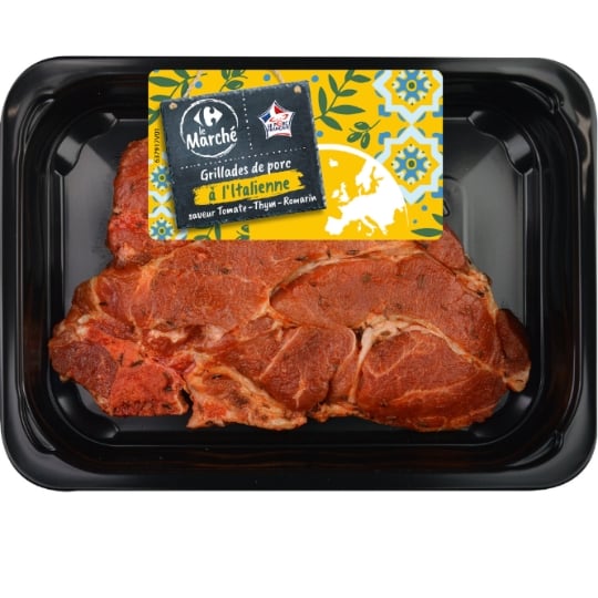 Grillades à L'italienne Saveur Tomate Thym Romarin CARREFOUR LE MARCHE