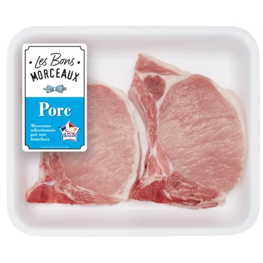 Côtes de Porc Avec Os à Griller BONS MORCEAUX