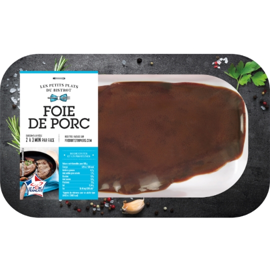 Foie de Porc les Petits Plats du Bistrot BIGARD