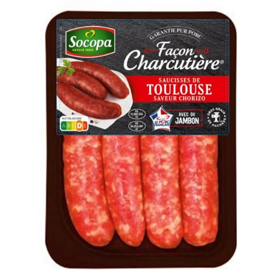 Saucisses Chorizo à Griller SOCOPA