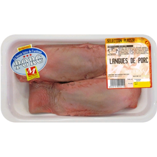 Langues de Porc Sélection Plaisir METRAS