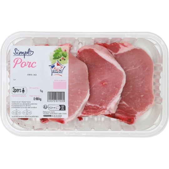 Côtes de Porc Petit Prix SIMPL