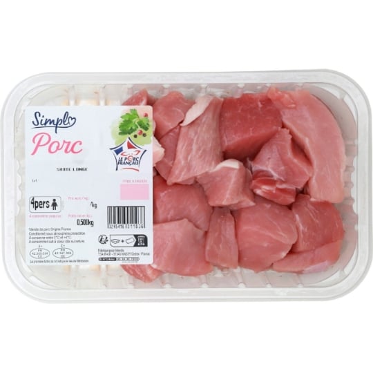 Sauté de Porc Longe Petit Prix SIMPL
