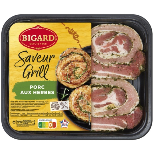 Poitrine de Porc aux Herbes Aromatiques BIGARD