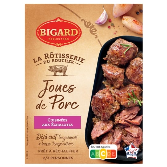 Joue de Porc Cuite et Sa Sauce aux Échalottes BIGARD
