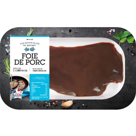 Foie de Porc les Petits Plats du Bistrot BIGARD
