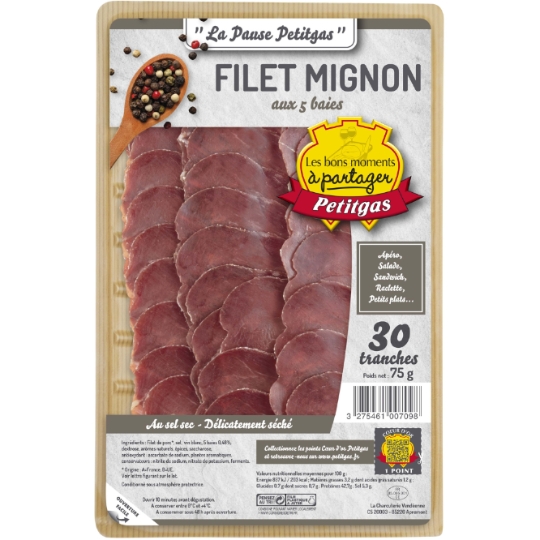 Filet Mignon Séché aux 5 Baies PETITGAS