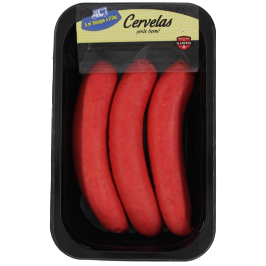 Cervelas Goût Fumé CHARCUTERIE DES FLANDRES