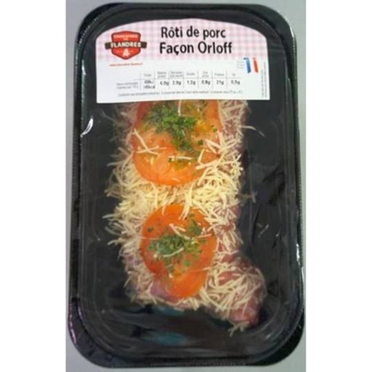 Rôti de Porc Façon Orloff CHARCUTERIE DES FLANDRES