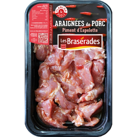 Araignées de Porc Piment D'espelette LES BRASERADES