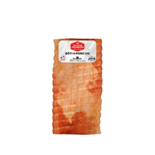 Rôti de Porc Fumé Fumage Naturel MAITRE JACQUES