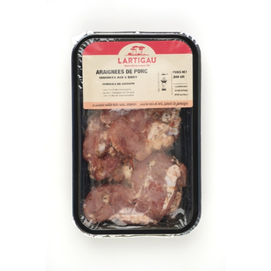 Araignées de Porc Marinées aux 5 Baies LARTIGAU