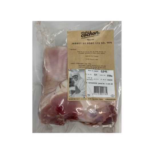 Jarret de Porc Demi-Sel MAITRE COCHON