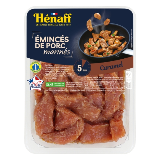 Émincés de Porc Marinés Caramel HENAFF