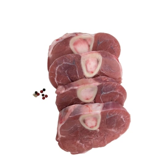 Viande de veau: osso bucco ATELIER DE GUSTAVE