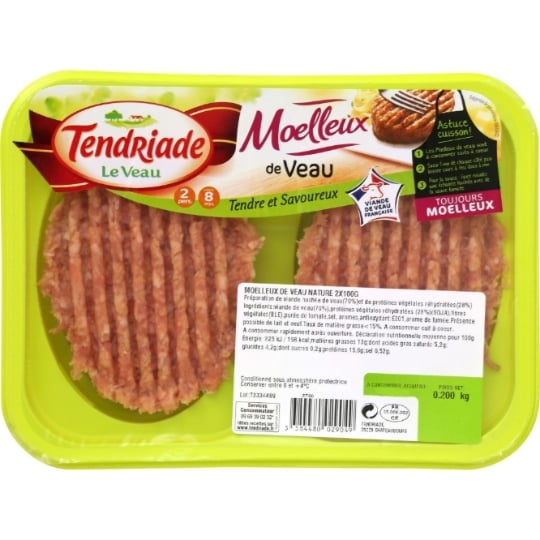 Steaks Hachés de Veau TENDRIADE