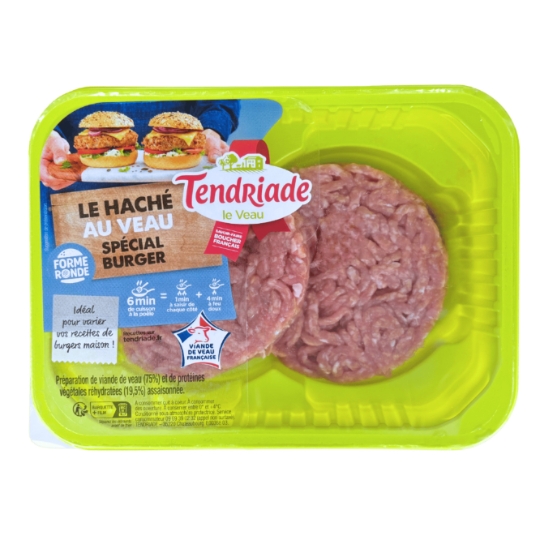 Steaks Hachés de Veau Spécial Burger TENDRIADE