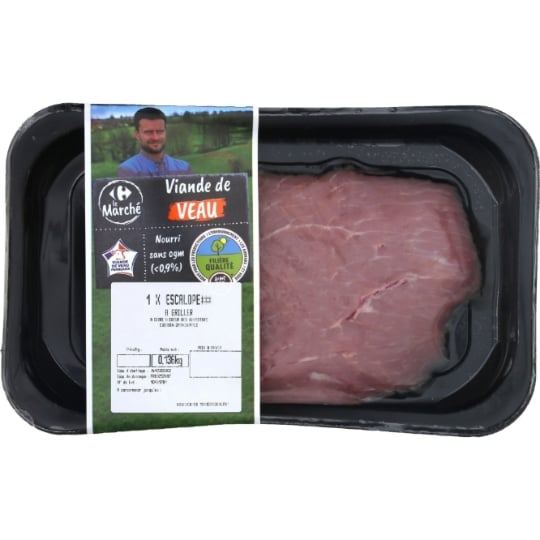 Escalopes *** de Veau à Griller FILIERE QUALITE CARREFOUR