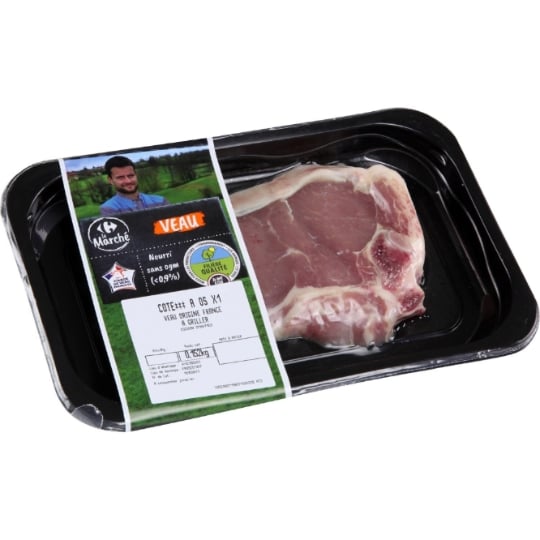 Côte *** de Veau Avec Os à Griller FILIERE QUALITE CARREFOUR