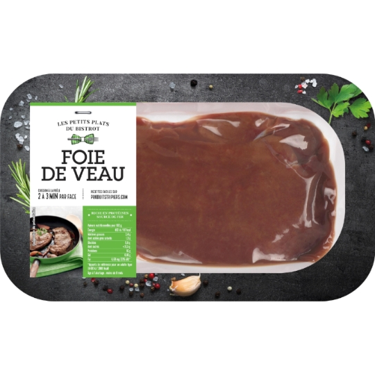 Foie De Veau Les Petits Plats Du Bistrot SOCOPA