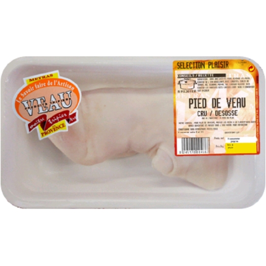 Pied de Veau Cru Désossé METRAS