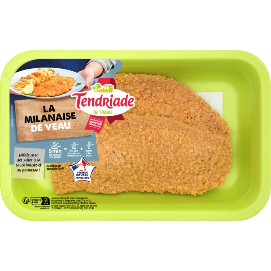 Escalope de Veau Escalopes Milanaises TENDRIADE