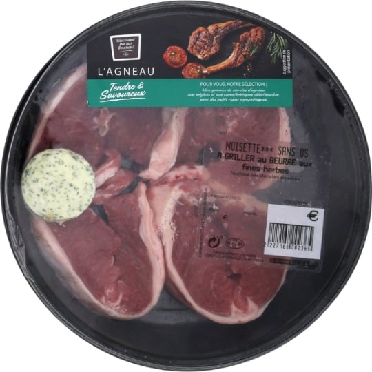 Noisette *** d'Agneau Sans Os à Griller