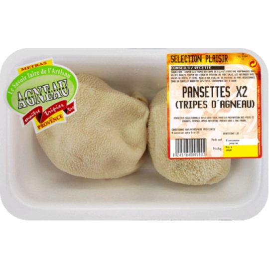 Pansettes Tripes d'Agneau METRAS