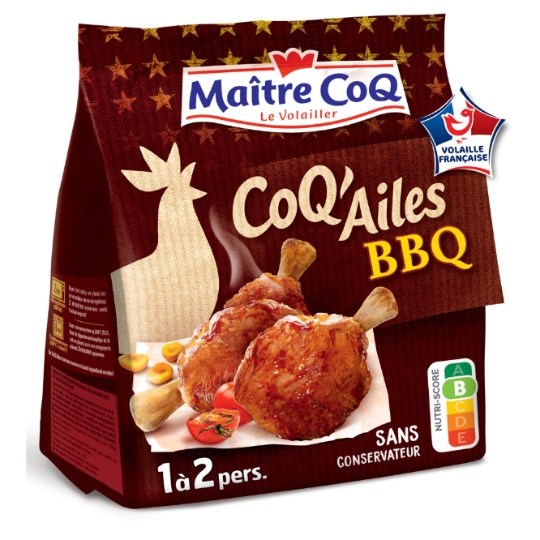 Manchons de Poulet Barbecue MAITRE COQ