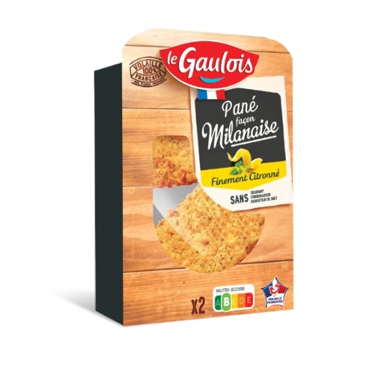 Pané façon Milanaise/citronné LE GAULOIS