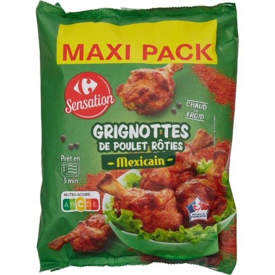 Grignottes de Poulet à la Mexicaine CARREFOUR SENSATION