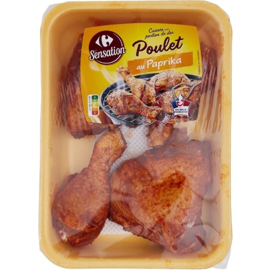 Cuisses de Poulet au Paprika CARREFOUR SENSATION