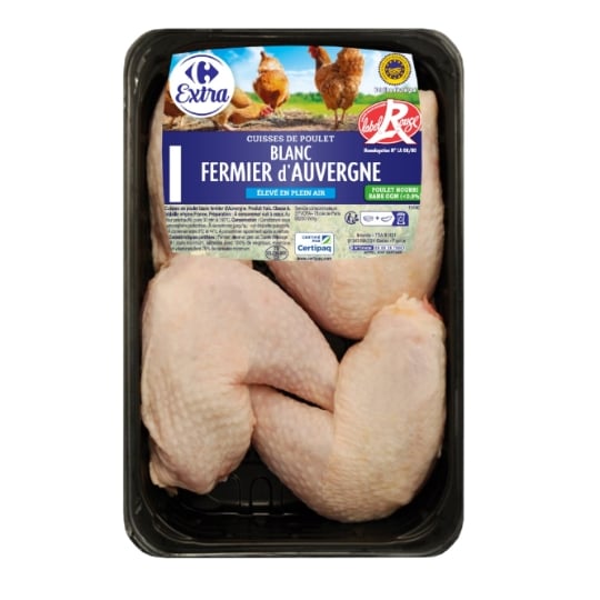 Cuisses de Poulet  Blanc Fermier d'Auvergne CARREFOUR EXTRA