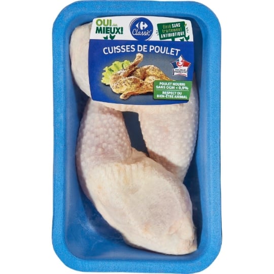 Cuisses de Poulet Blanc CARREFOUR CLASSIC'