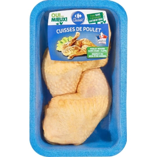 Cuisses de Poulet Jaune CARREFOUR CLASSIC'