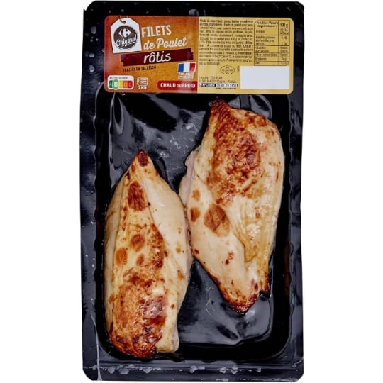 Filets de Poulet Rôtis CARREFOUR ORIGINAL