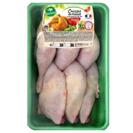 Cuisses de Poulet Halal CARREFOUR SENSATION