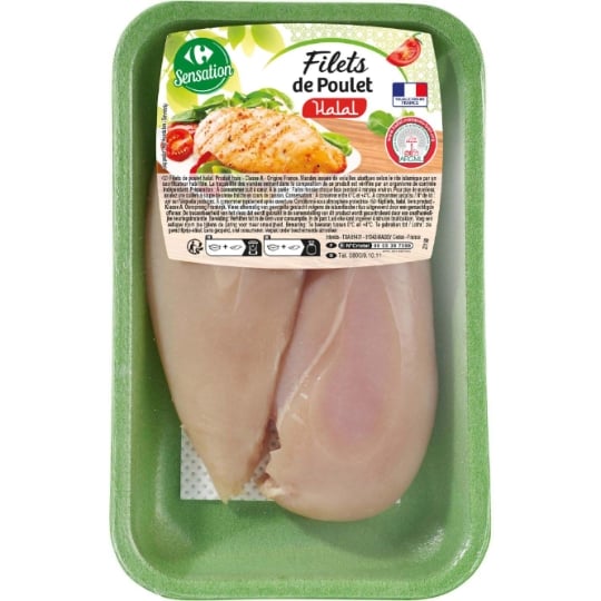 Filets de Poulet Halal CARREFOUR SENSATION