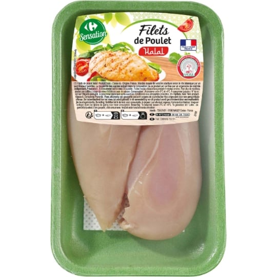 Filets de Poulet Halal CARREFOUR SENSATION
