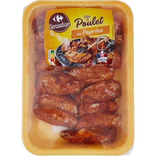 Ailes de Poulet au Paprika CARREFOUR SENSATION