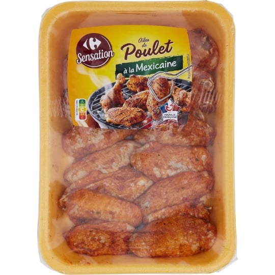 Ailes de Poulet à la Mexicaine CARREFOUR SENSATION