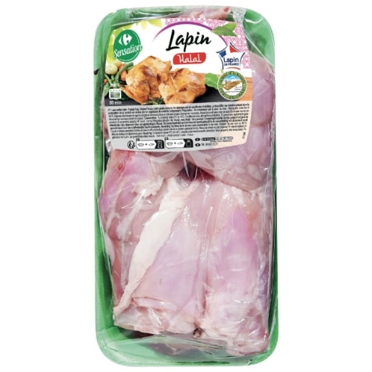 Lapin Entier Halal CARREFOUR SENSATION