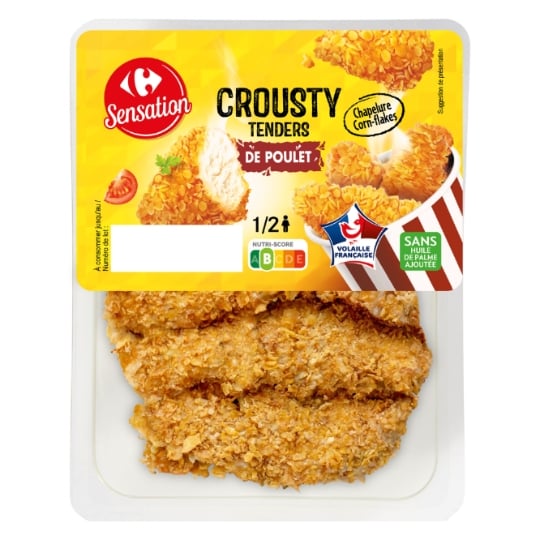 Aiguillettes de poulet panées CARREFOUR SENSATION