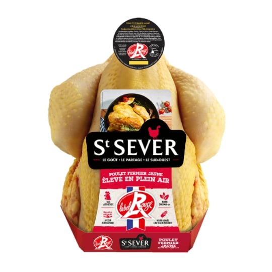 Poulet Entier Jaune Fermier Pac Label Rouge ST SEVER