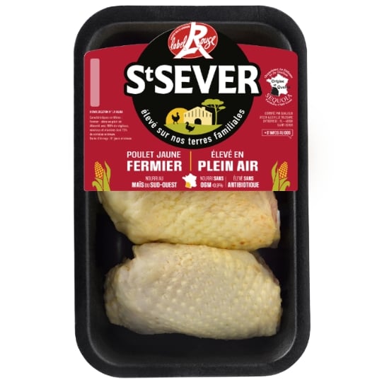 Hauts de Cuisses de Poulet Jaune Fermier Label Rouge ST SEVER